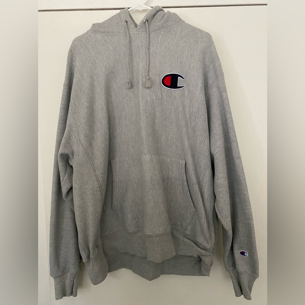 Champion Gray hoodie x-Large